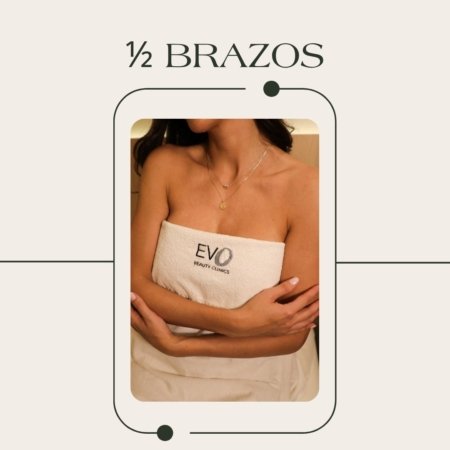 Depilación láser de medio brazo con tecnología tridiodo Soprano ICE Platinum en EVO Beauty Clinics Polanco