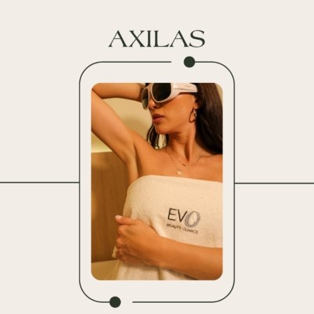 Depilación láser de axilas con tecnología tridiodo Soprano ICE Platinum en EVO Beauty Clinics Polanco